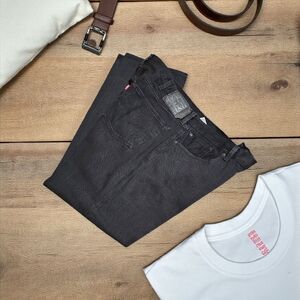 Levi's 501 Men's Black Relaxed Jeans 44x32